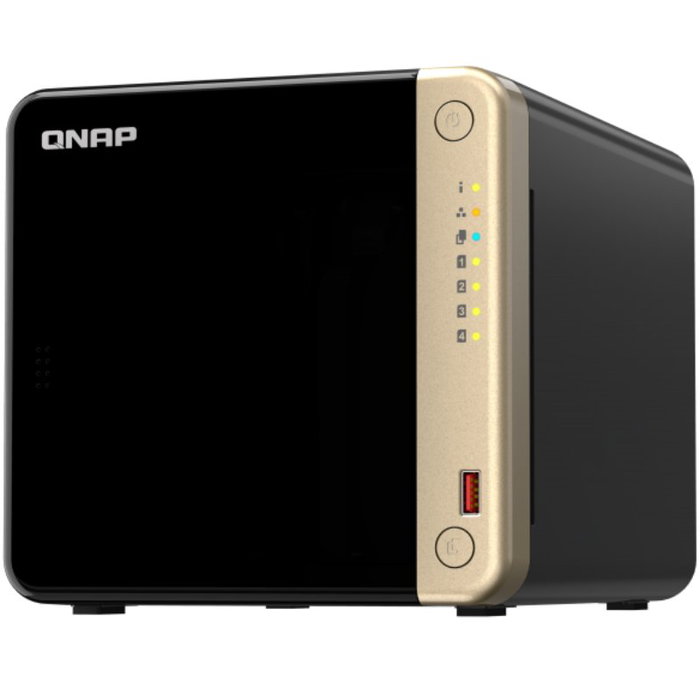 QNAP TS-464-8G Servidor NAS de 4 bahías con 8 GB RAM QNAP TS-464-8G Servidor NAS de 4 bahías con 8 GB RAM